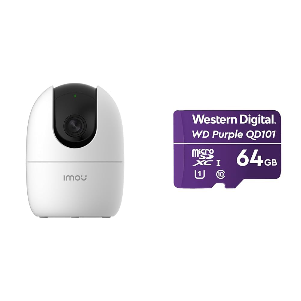 Imou 360° 1080P Full HD Security Camera, Human Detection, Motion Tracking, 2-Way Audio, Night Vision - Image 2