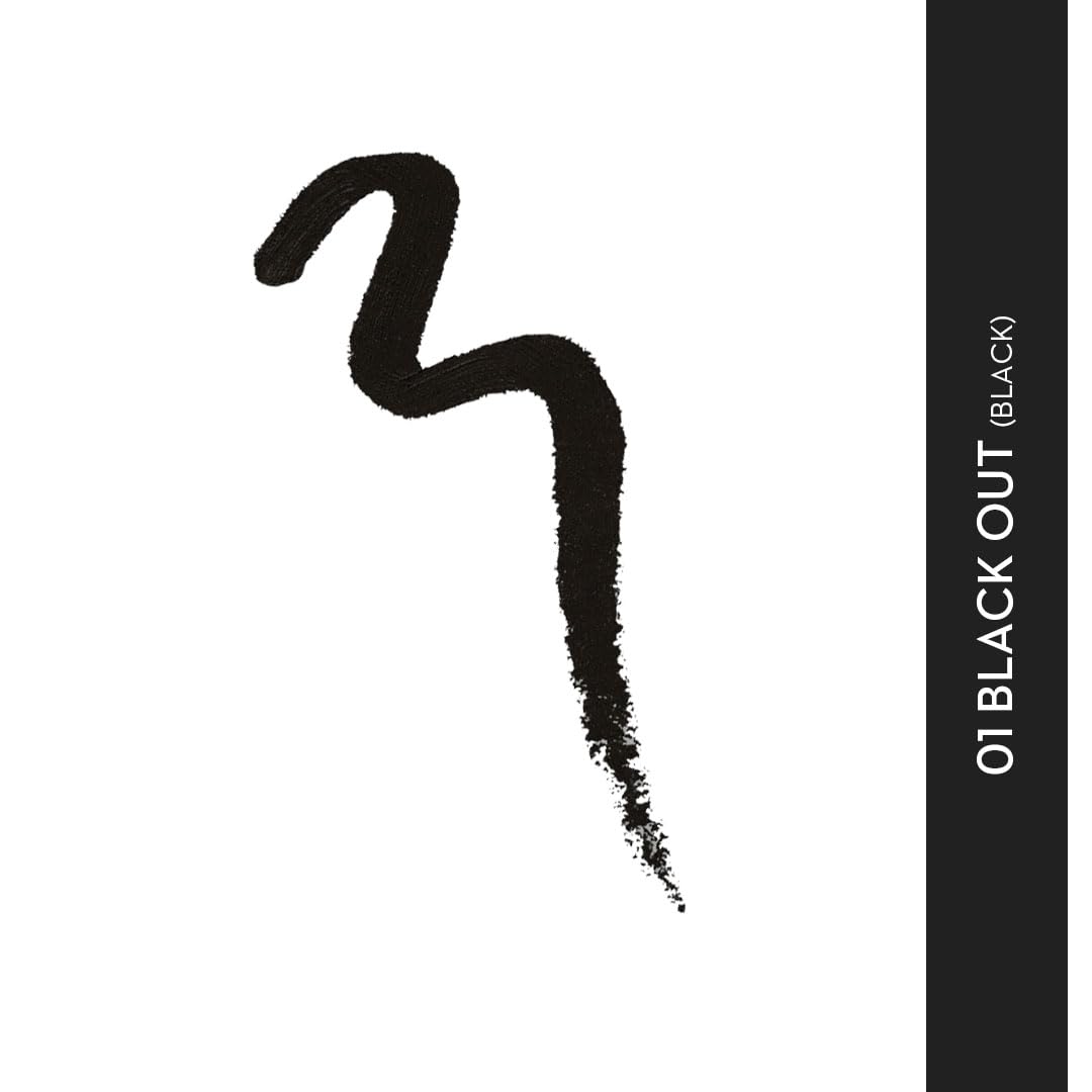 SUGAR Cosmetics Kohl Of Honour Intense Matte Kajal | Waterproof & Smudgeproof | Lasts upto 10hrs | 0.25gm - 01 Black Out - Image 9