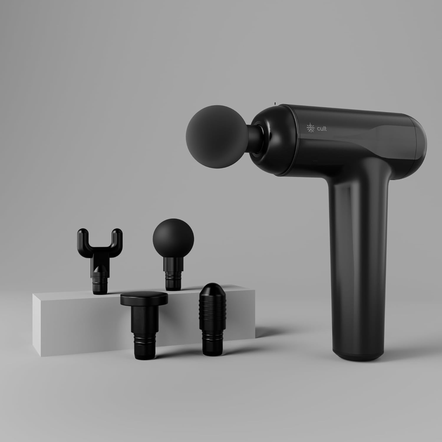 Cult Volt Neo Gun massager Silicone Head, 4000mAh Battery, Pain Relief, Deep Tissue Full Body Gun Massager - Image 2