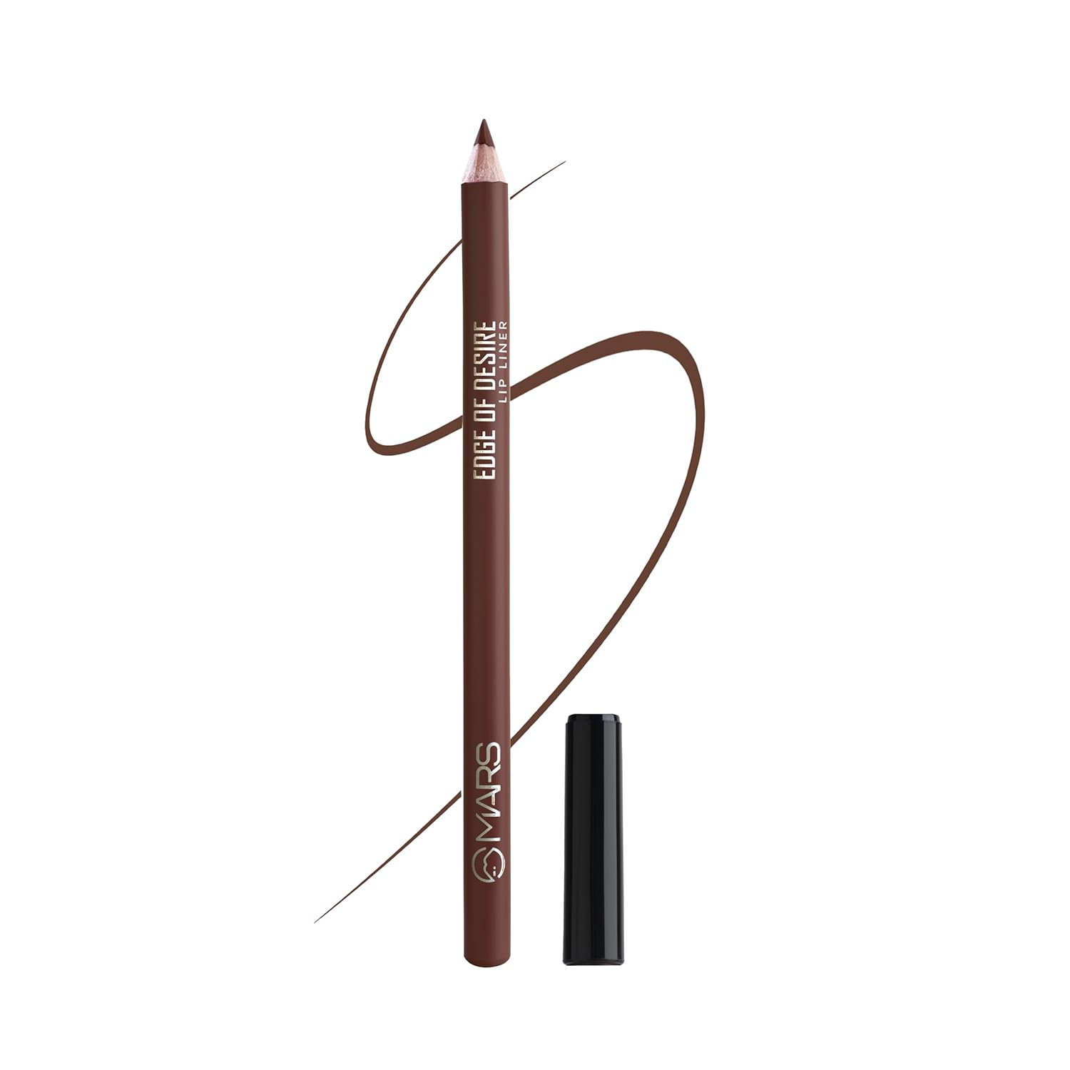 MARS Matte Lip Liner | One Swipe Smooth Application | Long Lasting Lip Pencil (1.4gm) (14-CHOCO BUTTER) - Image 2