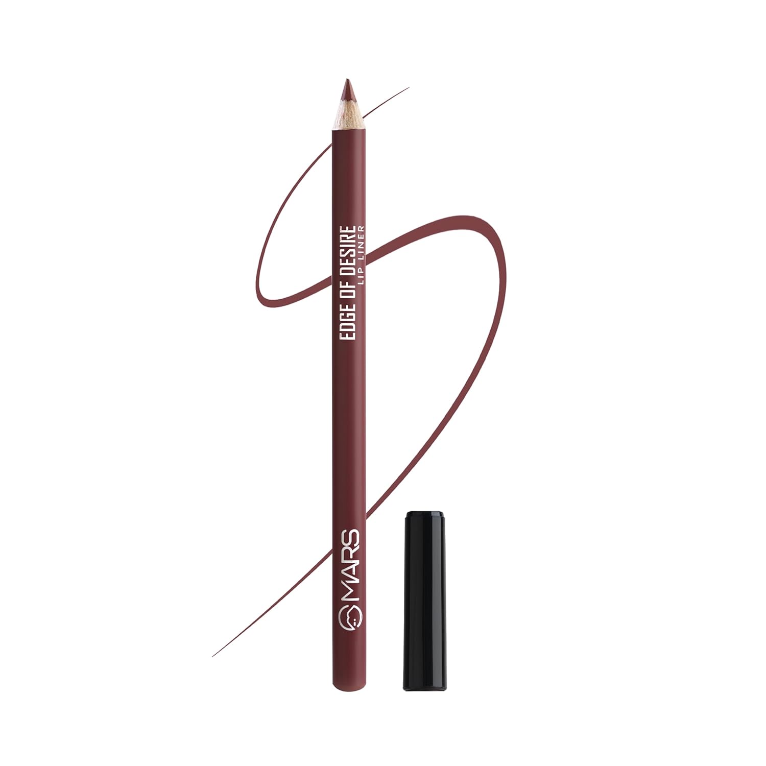 MARS Matte Lip Liner | One Swipe Smooth Application | Long Lasting Lip Pencil (1.4gm) (03-BLOOD BATH) - Image 2