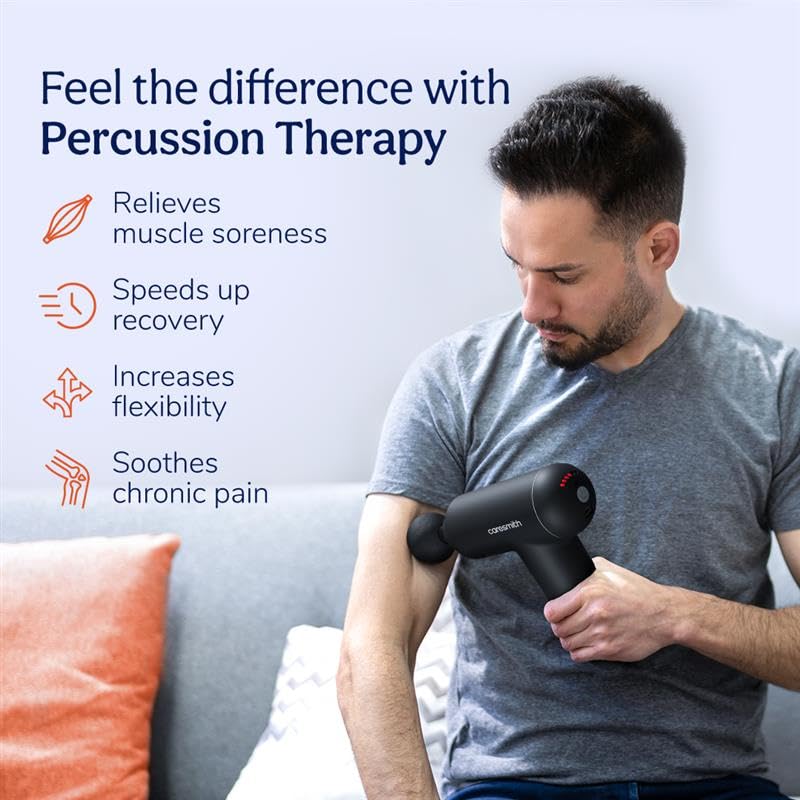 Caresmith Charge Boost Massage Gun | Body Massager | Massager Machine for Pain Relief for Men and Women | Deep Tissue Massager - Image 3