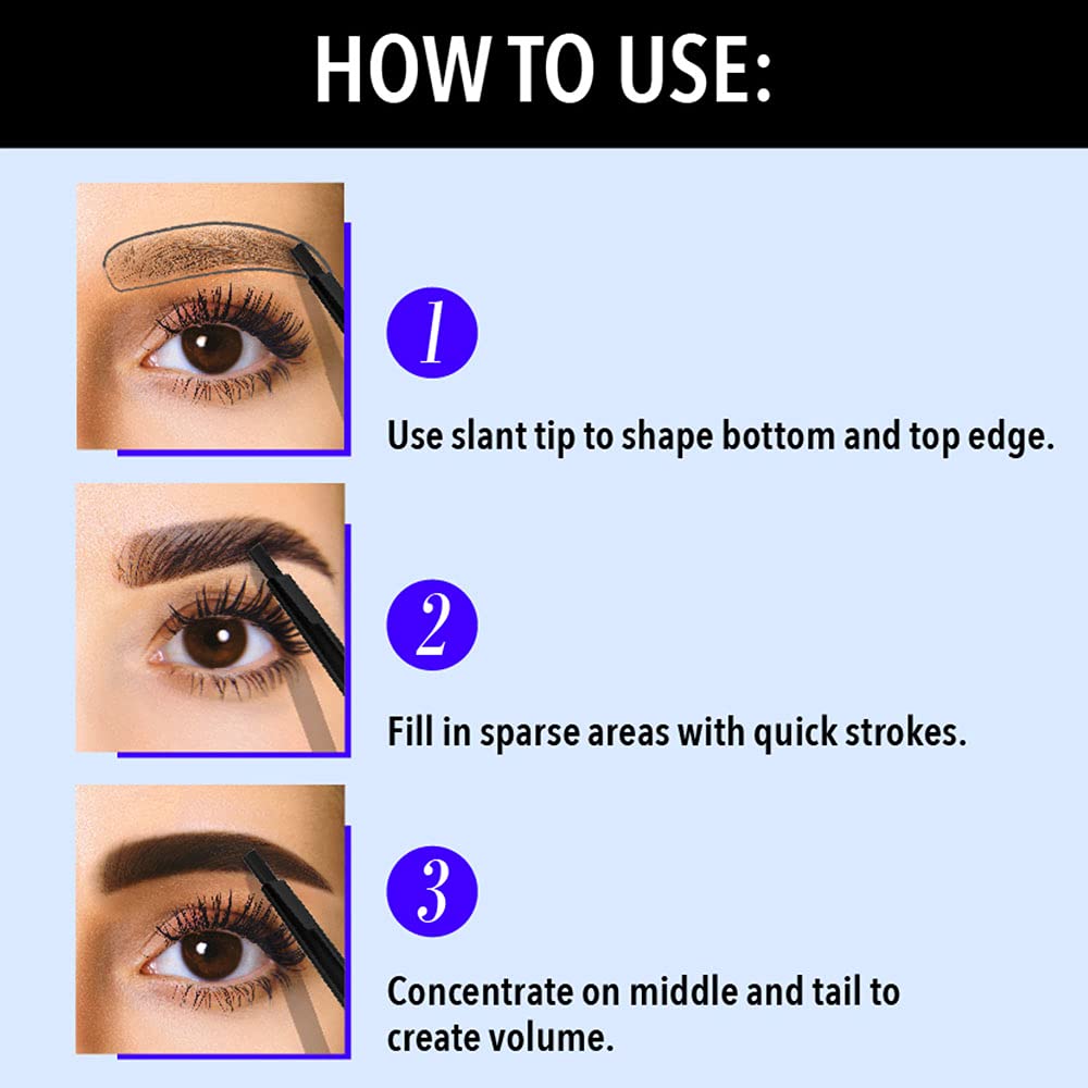 Blue Heaven TrueBrow Eyebrow Definer, Natural Brown, 0.30gm - Image 5