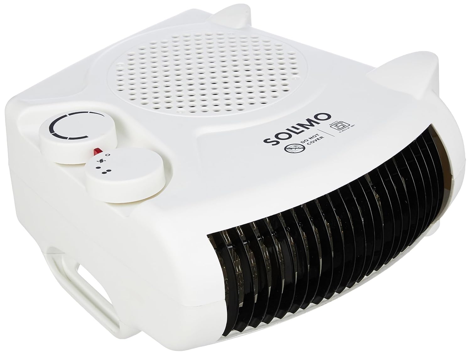 Amazon Brand - Solimo 2000/1000 Watts Room Heater with Adjustable Thermostat (ISI certified, White colour, Ideal for small to medium room/area) - Image 5