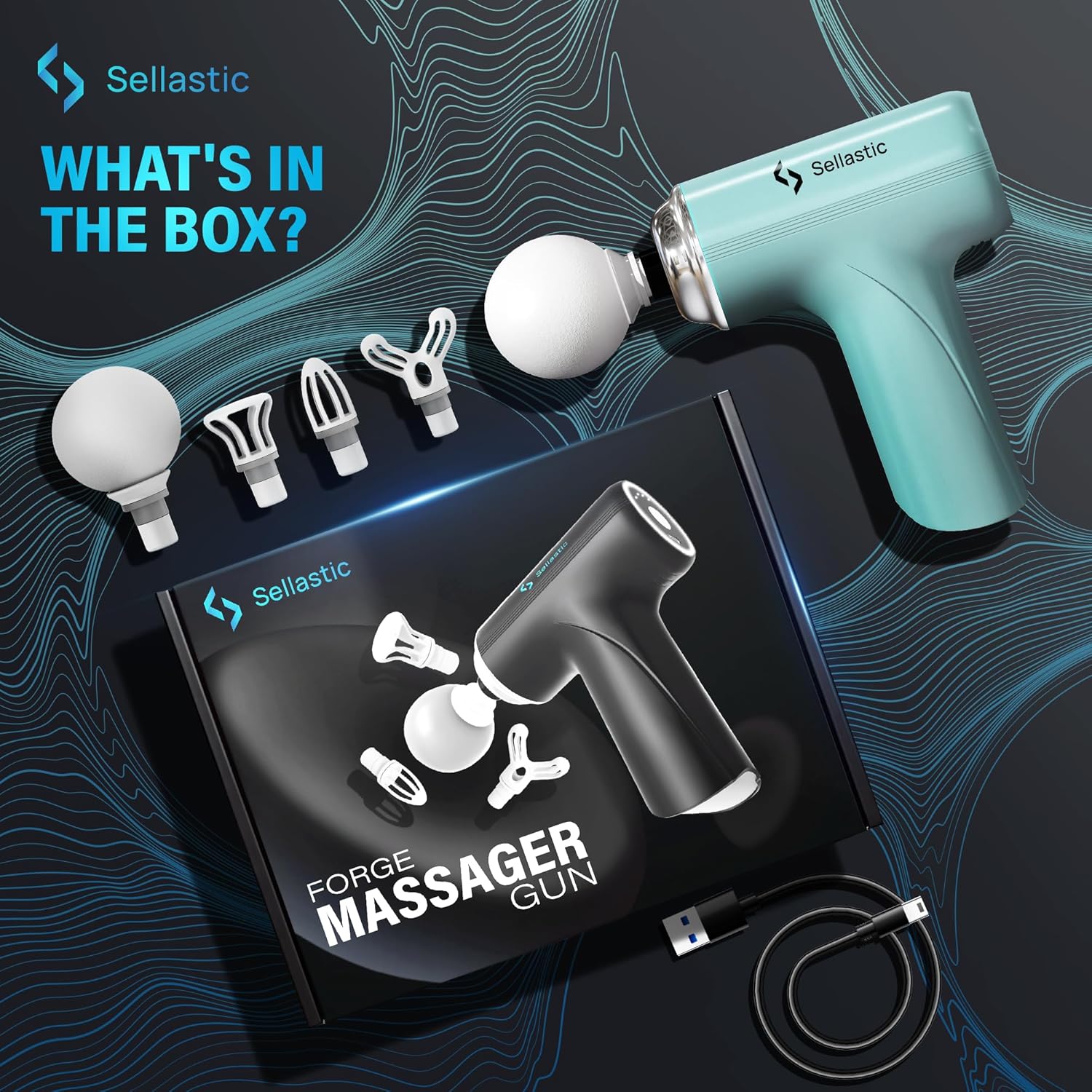 Massager Machine for Body Pain | Mini Body Massage Gun for Deep Tissue, Muscle & Pain Relief | Handheld, Battery Powered Massager for Neck, Back, Shoulder, Legs, Foot - Multicolor - Image 10