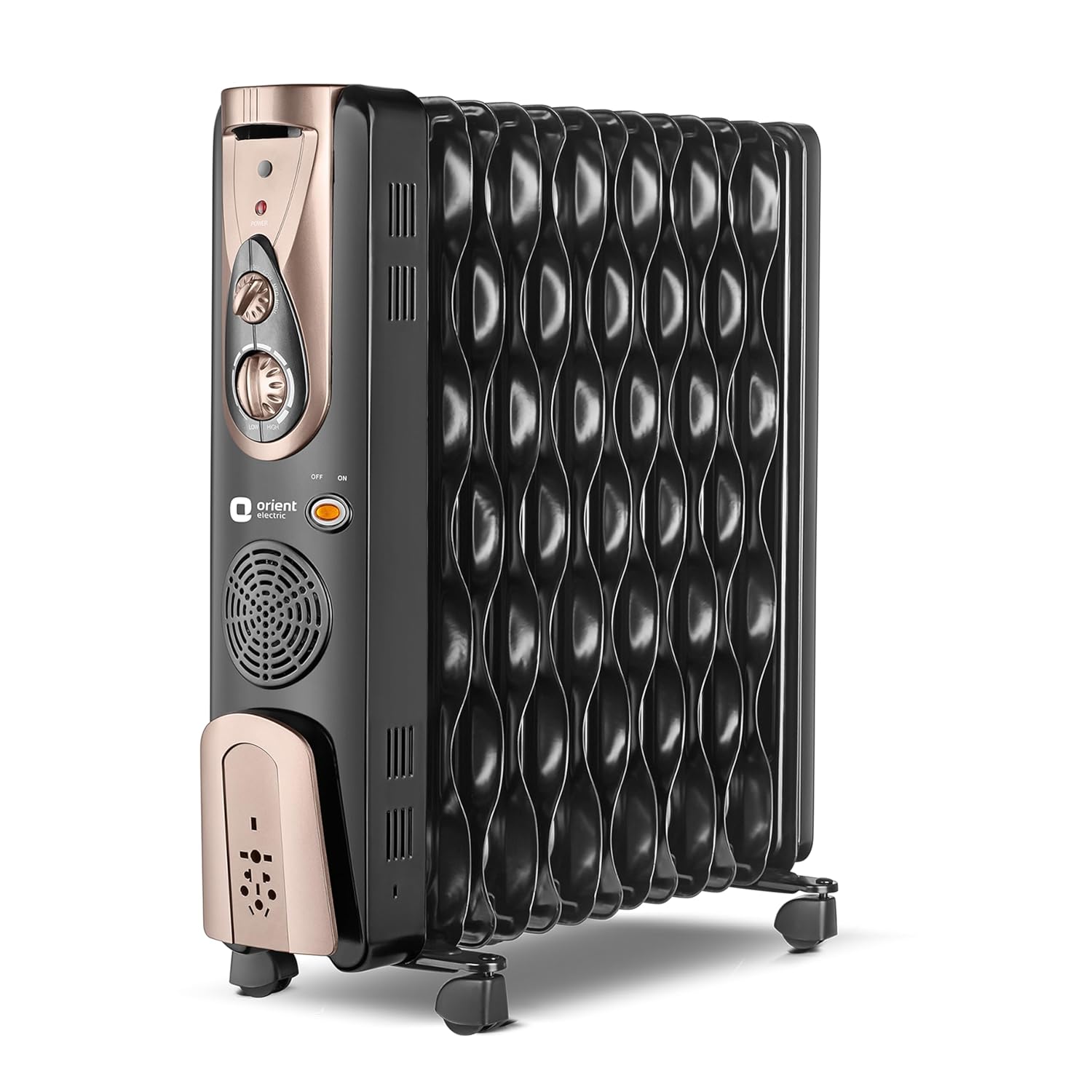 Orient Electric Comforter collection 13 fin oil filled radiator | Advanced S-shaped Fins |2900W power| with PTC fan heater| 3 heat settings | 2 years warranty by Orient - Image 2